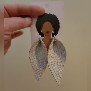 Handmade Leather Earrings